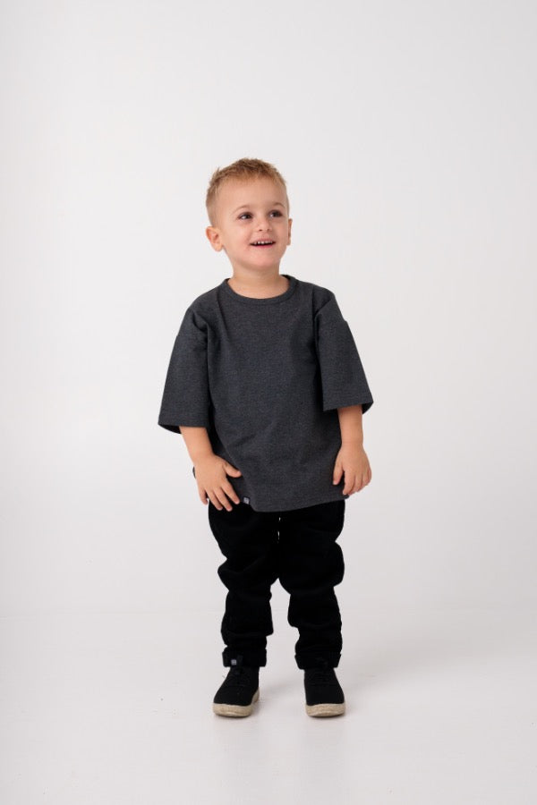 Cord Pants - Jet Black