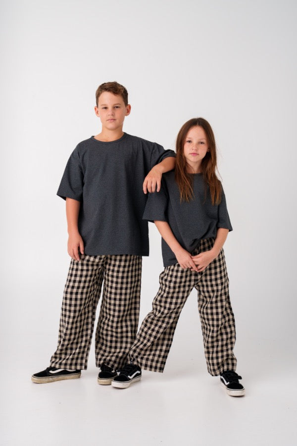 Linen Pants - Checkers