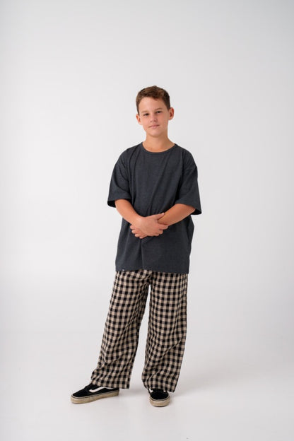 Linen Pants - Checkers