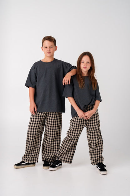 Linen Pants - Checkers